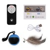Micnaron Interactive Cat Toy Ball with Remote Control, Automatic Rolling