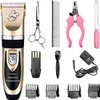 Rechargeable Cordless Dogs Cats Horse Grooming Clippers - Professional Pet