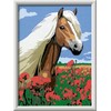 Ravensburger CreArt D Classic: Haflinger Horse Painting Set by Numbers