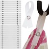 24 Pack 150 x 12 mm Loops in White with