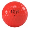 VICE Golf Pro Soft Golf Balls, Red