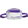 Fuel Transparent Clear See Through Fanny Pack Waist Bag Adjustable