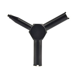 Gas Valve Key Steel Triple Universal Triangle Wrench Force Magazine Charging Tool