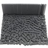 Feleph 260 Pieces Masonry Profile Bricks Building Blocks for Wall