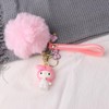 yiwoo Cute Keychains For Girls,Kawaii Car Keychain Accessories,Key Purse Handbag