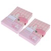 2Sets A6 Magnetic Buckle Notebook Binder Cute Bunny Pattern Daily