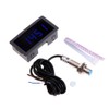 Fasizi DC 8-24V Digital LED Tachometers Tachometer with Hall Proximity