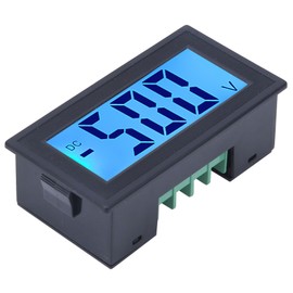 YB5135DB Digital Voltage Voltmeter LCD Display Tester Meter AC100 240V Power Supply DC 0-500V Blue Backlight LED Panel Accuracy