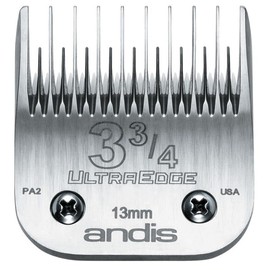 Andis UltraEdge Detachable Blade [#3 3/4 Skip Tooth] - 1/2" #64133