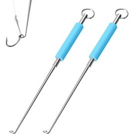 2PCS Fish Unhooking Tool - Disgorger Fishing Hook Removers - Stainless Steel fishing disgorger - For Small And Large Fishing Hooks