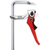 Bessey GSH20 Lever Clamp Classix Gsh 7.87In/3.94In, Silver/Red