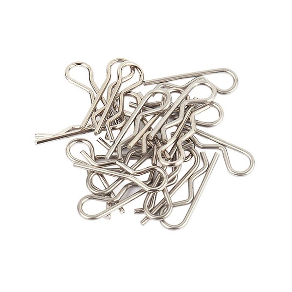 GuangTouL 50pcs Stainless RC Car Body Clips R Pins Suitable