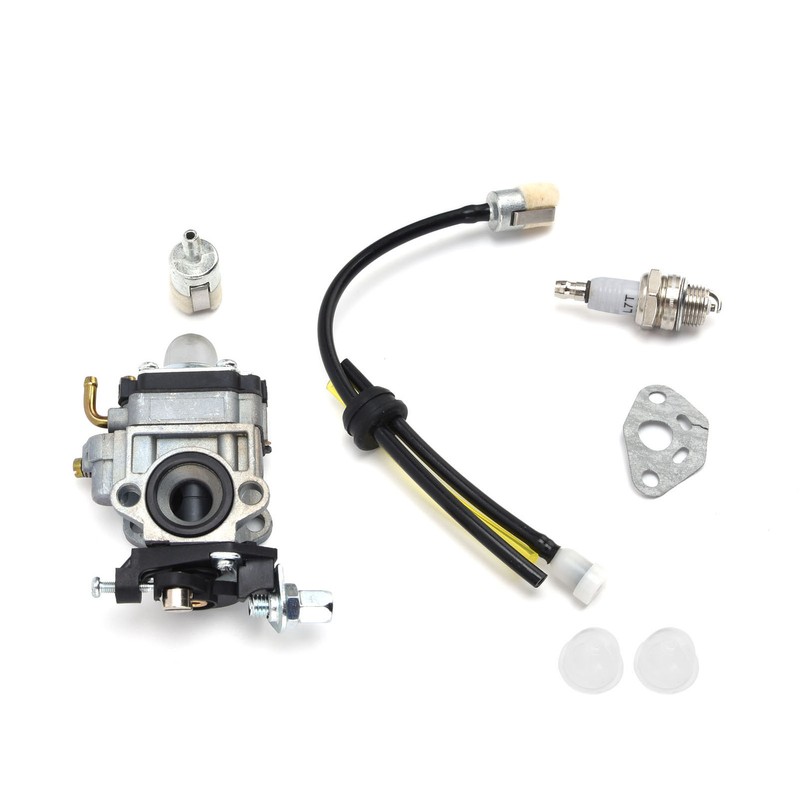 Carburetor Kit Spark Plug Oil Tube Assembly for Poulanpro 46cc