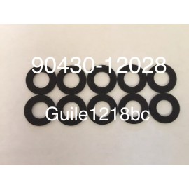 AFTERMARKET NEW 10PC TOYOTA DRAIN PLUG WASHER  GASKETS 90430-12028 red or black