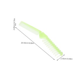 Ipetboom 6pcs Anti-static Massage Comb Travel Hairbrush Foldable Brush Small Hairbrush for Purse Portable Folding Combs Compact Brush for Women