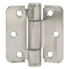 Satin Stainless Steel Toilet Cubicle Adjustable Spring Hinge with Cover