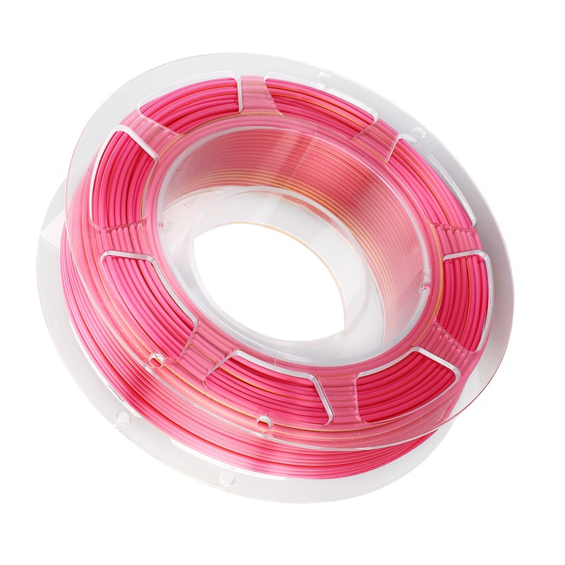 1.75mm PLA Filament Bundle Gold Red Dual Color Coextrusion Filament