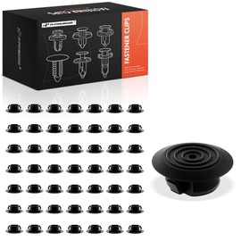 A-Premium 50PCS Nylon Rocker Moulding Retainer Clip Compatible with Toyota Corolla 2003-2008, Prius 2004-2009, Matrix 2003-2005, FJ Cruiser, Echo & Scion tC, xB, xA & Pontiac Vibe - For 22mm Hole