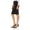 KIKI RIKI Women's Cotton Pencil Skirt Black Small
