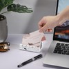 BTSKY Terrazzo Business Card Holder for Desk，Office Business Card Display