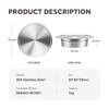 Espresso Reusable Pod Coffee Capsules for Senseo HD7801,Stainless Steel Phillips