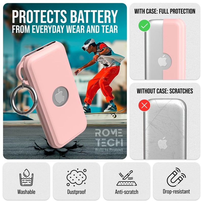 Rome Tech Vision Pro Battery Case with Ring: Apple Vision