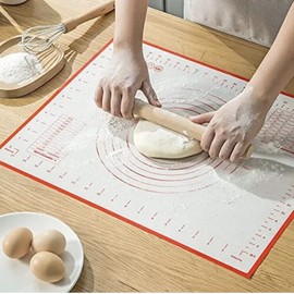 Ortarco Silicone Baking Mat Baking Mat Non Slip 20 x 16 Inch Red NEW Pastry Kitchen