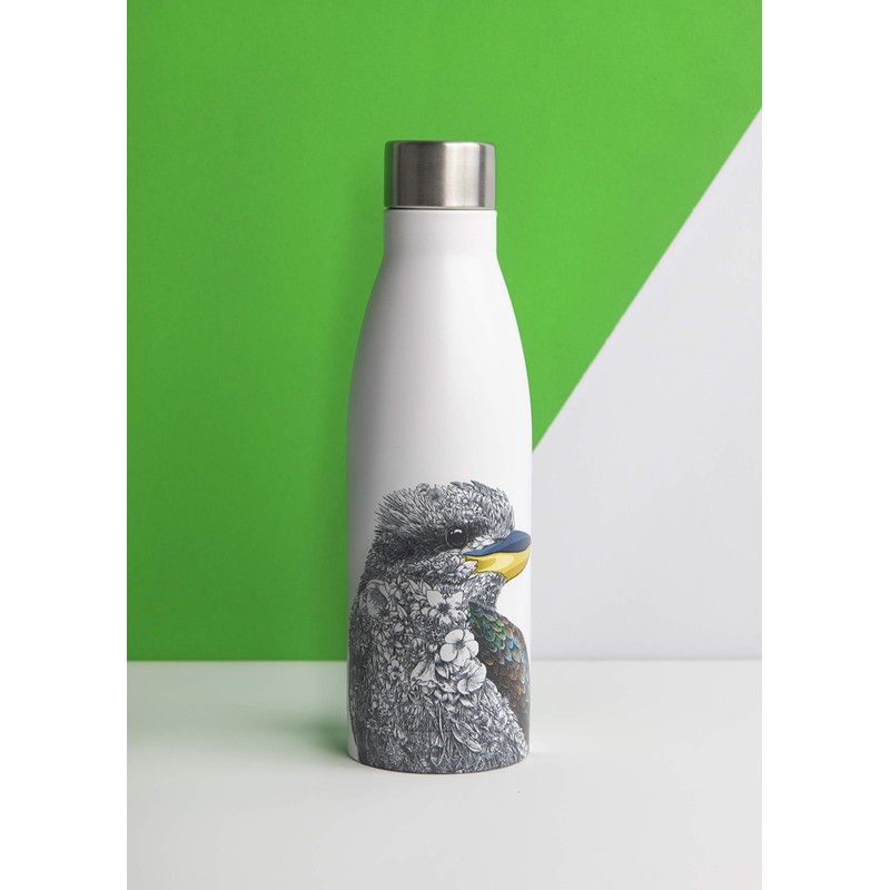 Maxwell & Williams Marini Ferlazzo Insulated Water Bottle with Laughing