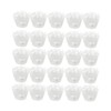 MAGICLULU 25pcs Hollow Out Cupcake Wrappers Elegant Lace Paper Baking