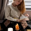 Cute S'Mores Blanket | Ultra Soft Marshmallow Cookie Throw Blanket