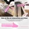 14 Cepillo Kit De Pelo Y Peine Y Gorro De