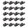 BINCKIN Tarp Clips Heavy Duty Lock Grip 20 Pcs Black