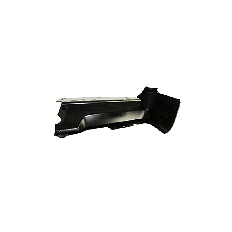 REAR BUMPER BLACK END W/O SENSOR HOLES LH FO1102384