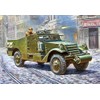 Zvezda 1/100 M-3 carrello esploratore con mitragliatrice