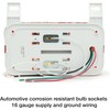 Lumitronics Red Surface Mount Stop/Turn/Tail, License Bracket/Light for RV, Trailer,