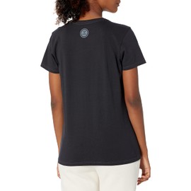 Life is Good Women's Crusher Vee Happiness is Home, Jet Black - XXXL