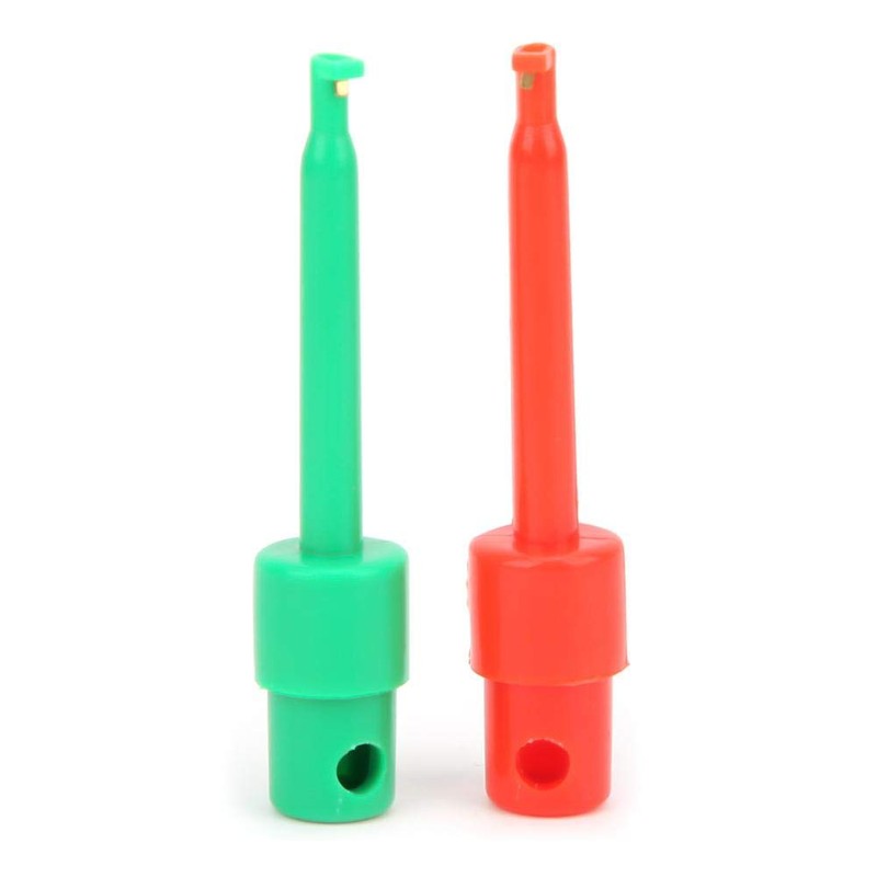 Pack of 20 Test Hook Clips, Measuring Clamps, Large Round