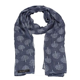 SwankySwans Mulberry Tree Celebrity Designer Scarf Womens Scarf Shawl Wrap Ladies Long Scarf (Denim Blue)