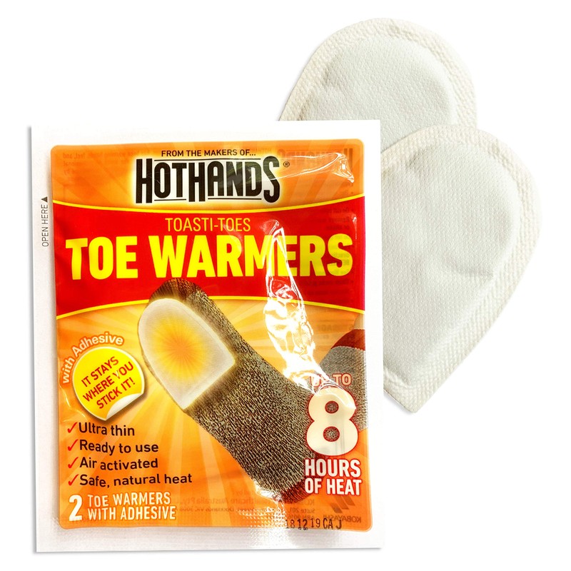 HotHands ToastiToes Toe Warmers Pair Value Pack Air Activated Warmers