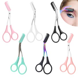 Pack of 6 Eyebrow Scissors Eyebrow Scissors with Comb Eyebrow Scissors for Women Eyebrow Scissors for Men Eyebrow Scissors Eyebrow Scissors Eyebrow Scissors Eyebrow Scissors Eyebrow Scissors
