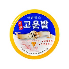 Wellbeing Health 웰빙헬스 명품 고운발 크림 110g 1개 발각질 굳은살 풋케어 Wellness Health Luxury Smooth Foot Cream 110g 1 piece Foot Care for Calluses and Hard Skin