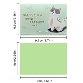 400 Face Blotting Paper, Oil Absorbent Paper, Soft Oil Blotting Paper Sheets, for Travel Makeup Accessories for Women, Men, 4 Colours