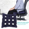 Portable Thick Inflatable Seat Cushion Comfortable Chair Cushion for Elderly