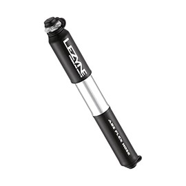 Lezyne Pressure Drive HP Bicycle Hand Pump, 120psi, Road, Gravel Bike, Presta and Schrader Valve, High Pressure, Black, S, 170mm
