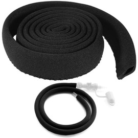 RALSPEC Hydration Pack Insulated Neoprene Tube Cover Thermal Hose Sleeve Fits Camelbak Platypus Osprey Protection (Black)