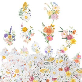 Flowers Themed Party Paper Confetti - 240 Pcs Scatter Paper Table Decorations for Birthday Baby Shower Wedding Bridal Shower Floral Flowers Wildflower Party Supplies