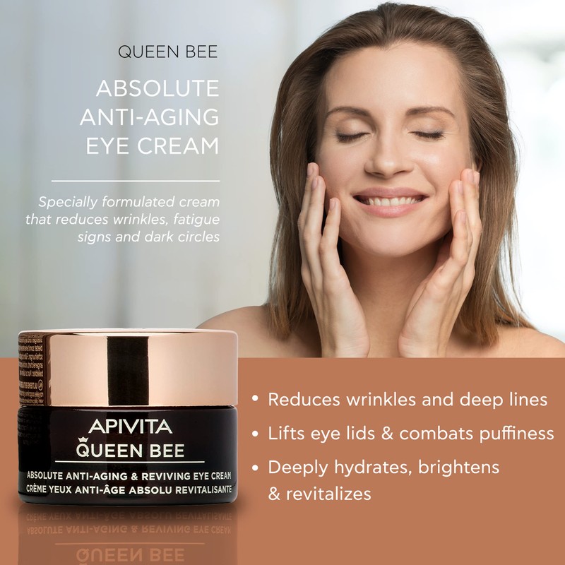 APIVITA Queen Bee Absolute Anti-Aging & Reviving Eye Cream 15ml