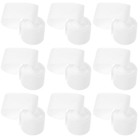 SAFIGLE Mouth Bobbins Vomit Paper 12 Pieces Funny Mouth Gimmick Paper Props Magic Tricks Stage Tricks Prop Wizard Show Accessories White