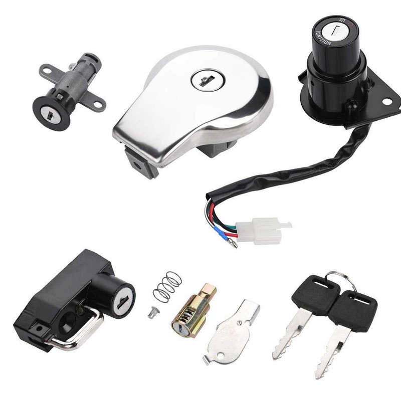 Ignition Lock, Metal Material Motorcycle Ignition Switch Fuel Tank Cap