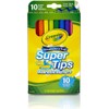 Crayola Washable Super Tip Markers (10 Count), 6 PACK